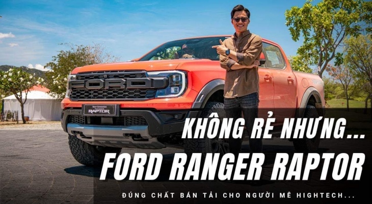 Đánh giá Ford Ranger Raptor 2023