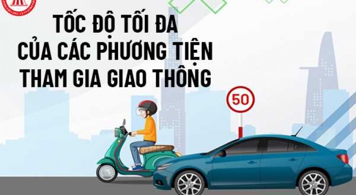 Tốc độ tối đa của các loại xe khi tham gia giao thông