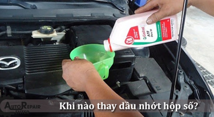 Dầu nhớt hộp số, nhớt cầu (xe số sàn, số tự động) ô tô bao lâu phải thay mới một lần?