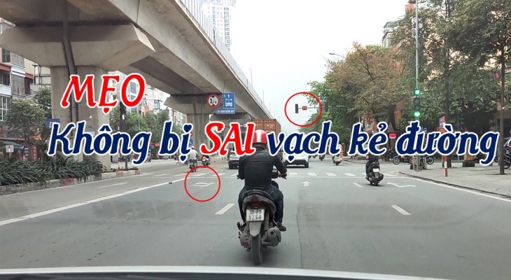 Lỗi sai vạch kẻ đường làm thế nào để không bao giờ bị phạt? - Lỗi đi vào làn BRT (xe buýt nhanh)