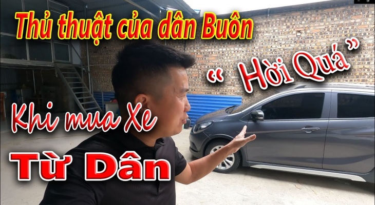 Thủ thuật khi Thợ đi mua ô tô cũ từ Người dân bán