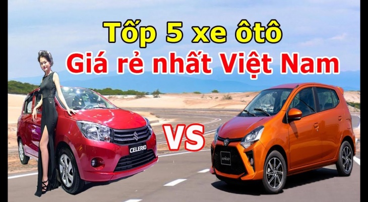 Top 5 xe ô tô 4 chỗ giá rẻ nhất Việt Nam