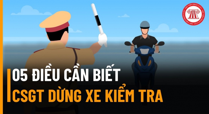 05 Điều Cần Biết Khi CSGT Dừng Xe Kiểm Tra 