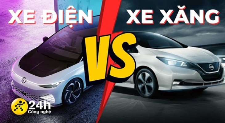  So sánh chi phí xe ĐIỆN với xe XĂNG