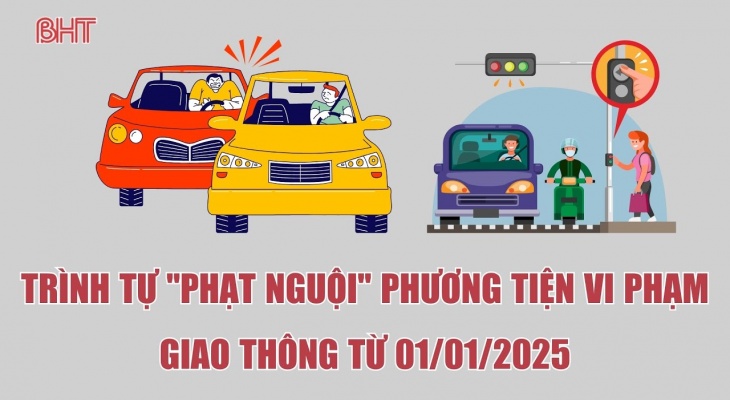 Trình Tự Phạt Nguội Phương Tiện Vi Phạm Giao Thông Từ 01/01/2025 | LuatVietnam.vn